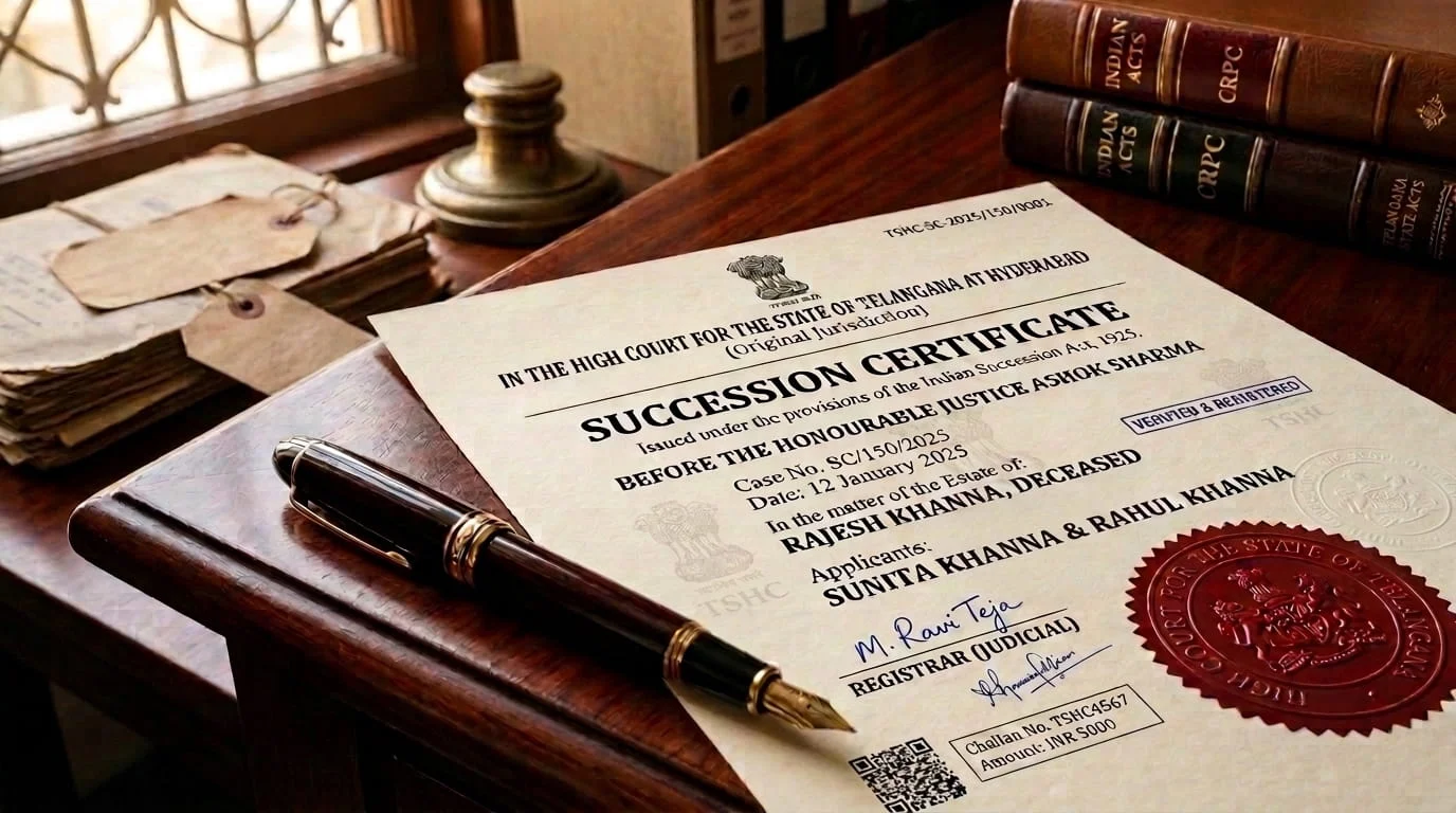 Succession Certificate (Civil Court) — photo 1